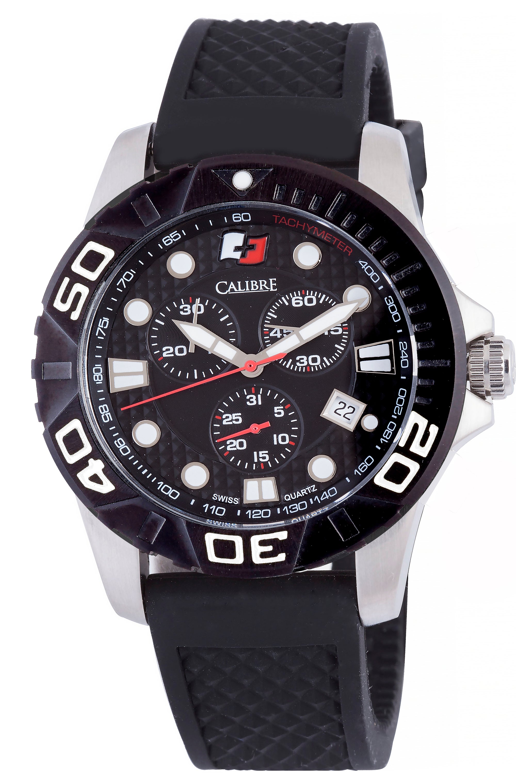 Akron Black-Black Chronograph | Black Dial