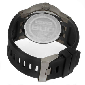 DNA Silver Dial / Black Silicone Strap Silver Dial