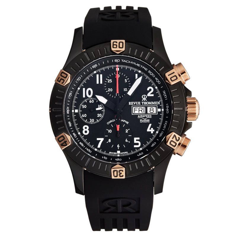 Air speed 16071.6884 / Black | Black Dial