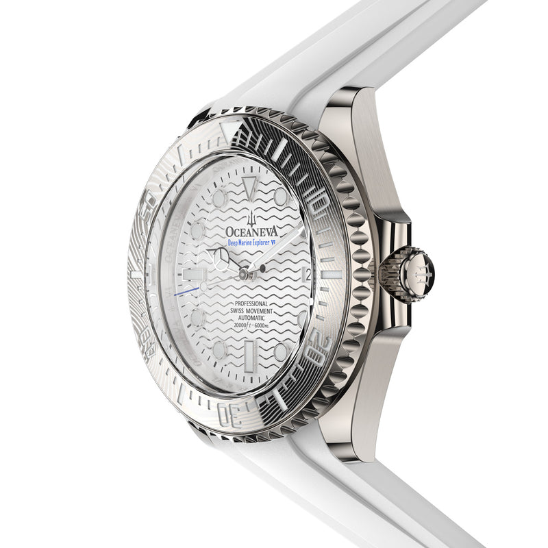 Deep Marine Explorer VI 6000m Grade 5 Titanium 6000m/WhiteDial | White Dial