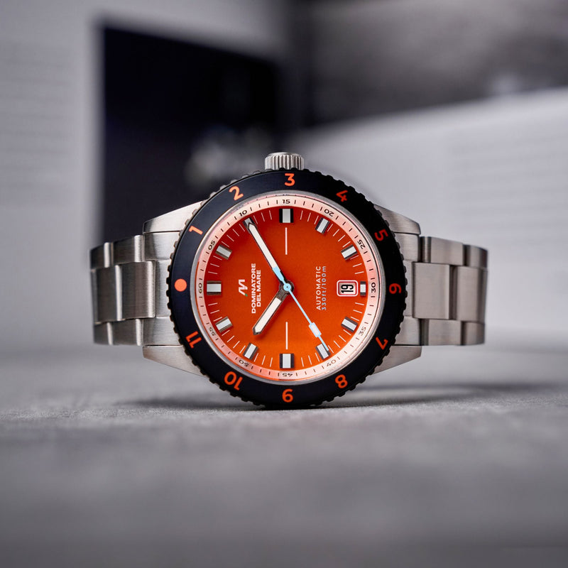 Tropea Automatic Orange / Steel Stainless Steel | Orange Dial
