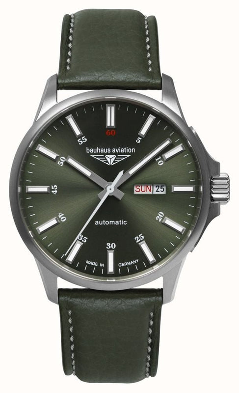 Aviation Titanium Green | Green Dial