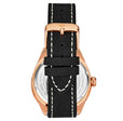 Monaco Black/Leather/Brown Dial/Rose Case | Brown Dial