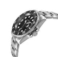 Barracuda 316L Case, Black Sunray Dial, Ceramic Bezel, 316L Stainless Steel Bracelet | Black Dial