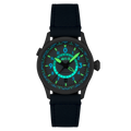 Wingman Worldtimer GMT Automatic Blue / Blue Leather | Blue Dial
