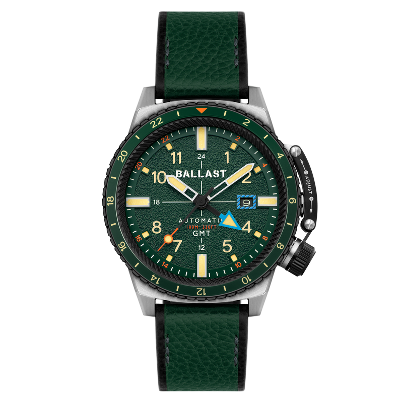 Torbay Automatic Green / Green Leather | Green Dial
