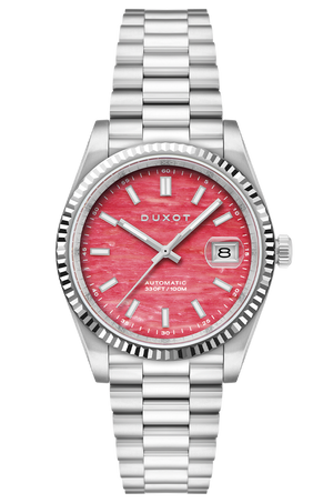 Marcel Automatic Lapidary Limited Edition Pink / Stainless Steel | Pink Dial