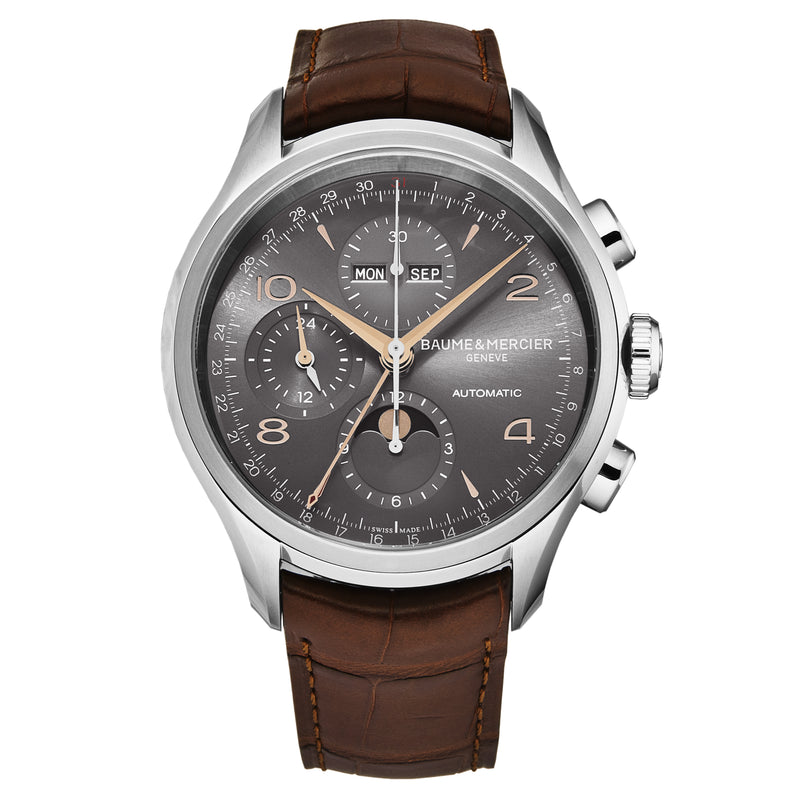 Clifton A10303 / Sun satin-finished slate-grey | Gray Dial