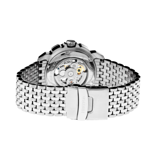 Conrad Stainless Steel Silver | White Dial
