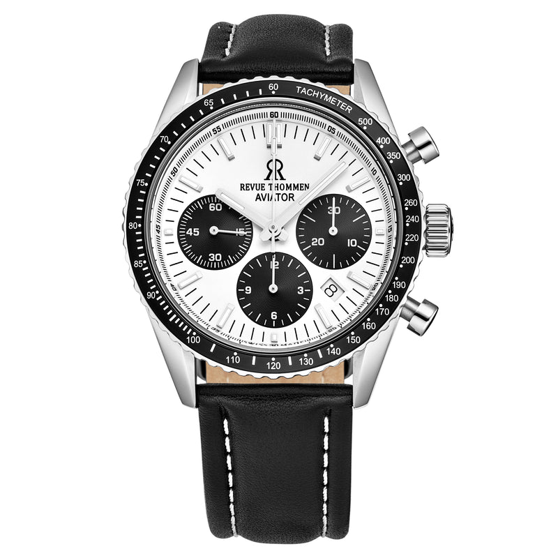 Aviator 17000.6532 / Silver | Silver Dial