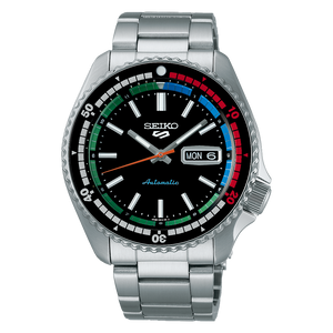 5 Sports SKX Series Silver Dial / Stainless Steel Bracelet Silver Dial