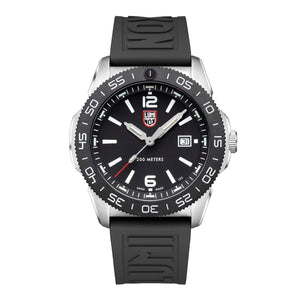 Pacific Diver Black / Black Rubber Black Dial