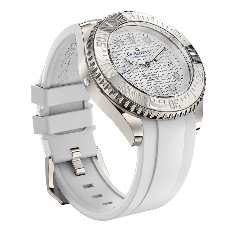 Deep Marine Explorer VI 6000m Grade 5 Titanium 6000m/WhiteDial | White Dial