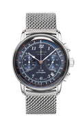 LZ 126 Los Angeles Blue with Mesh Bracelet | Blue Dial