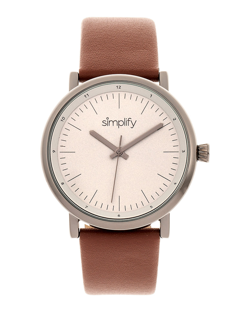The 6200 Silver/Brown |  Dial