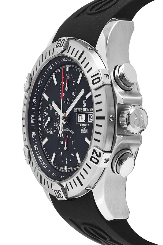 Air speed 16071.6839 / black | Black Dial