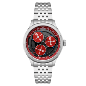 Engineer Hexham Trisect Automatic Limited Edition Black / Stainless Steel | Black Dial