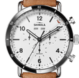 Canfield Chrono 45mm White | White Dial