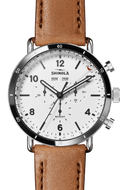 Canfield Chrono 45mm White | White Dial