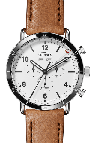 Canfield Chrono 45mm White | White Dial