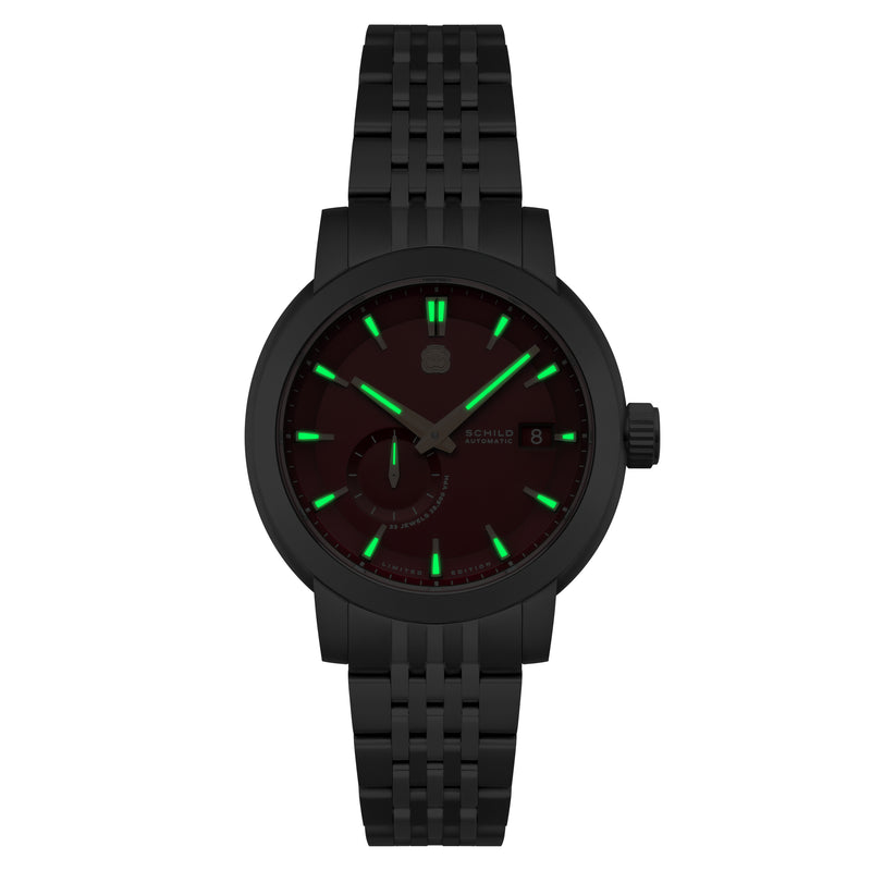 Heinrich Red / Stainless Steel | Red Dial