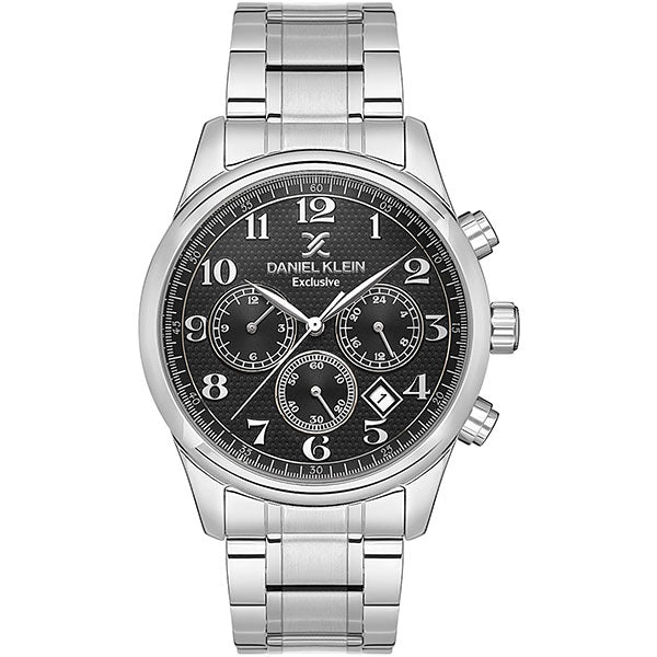 Exclusive Dual-Time - BPL - DK13637 Silver / Black Dial | Black Dial