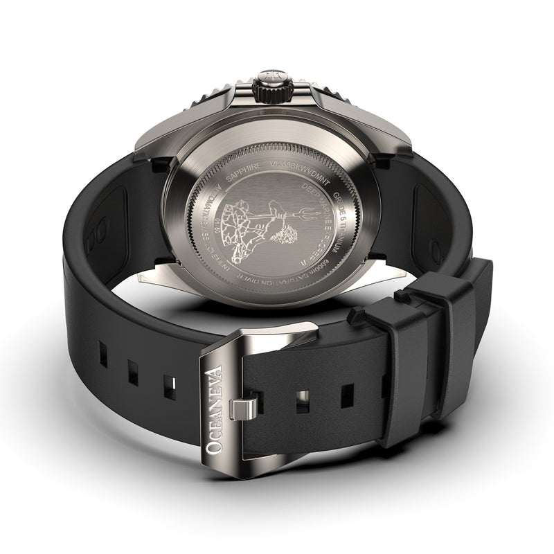 Deep Marine Explorer VI 6000m Grade 5 Titanium 6000m/BlackDial | Black Dial