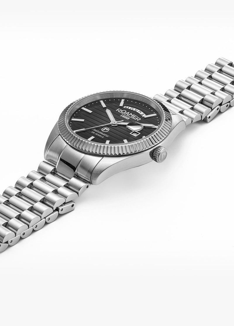 Primeline Daydate II A01-WA Black Dial
