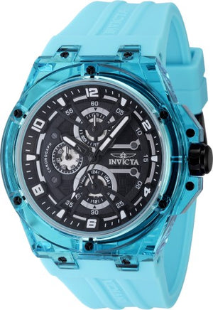 Racing 46mm / Black / Blue | Black Dial