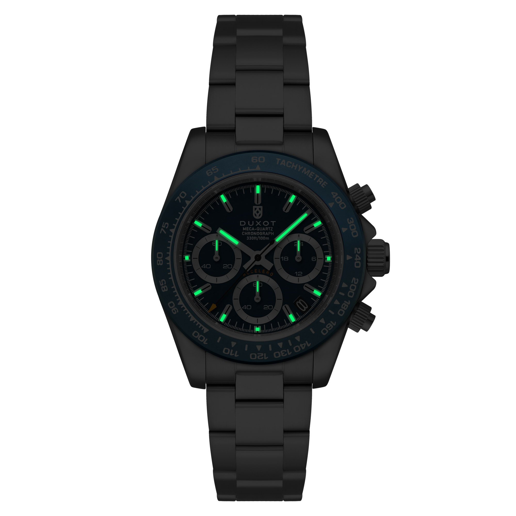 Accelero Chronograph Blue / Stainless Steel | Blue Dial