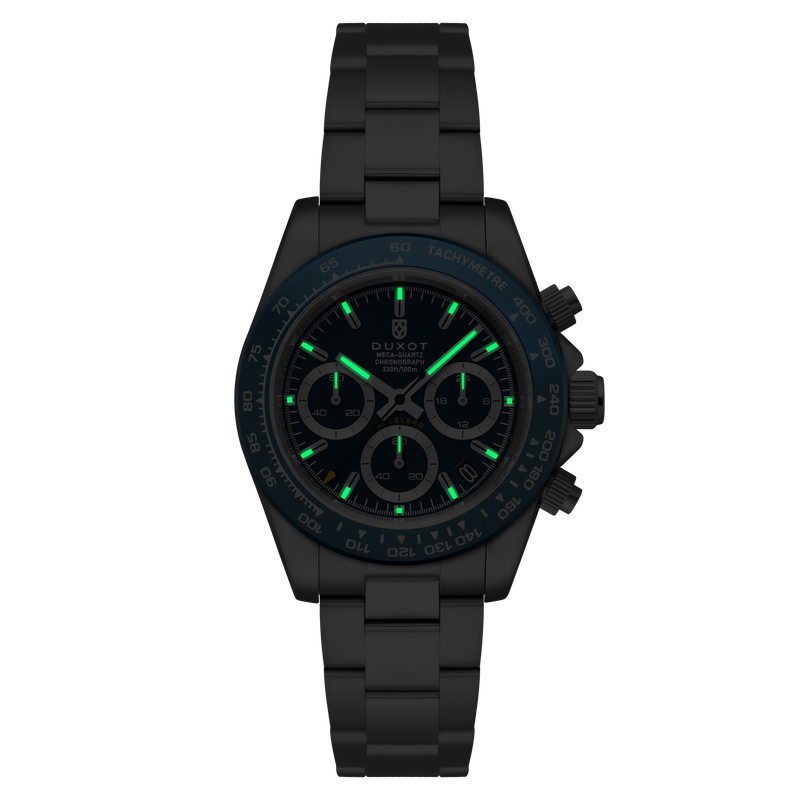 Accelero Chronograph Blue / Stainless Steel | Blue Dial