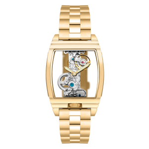 Discovery Wolver Bridge Mechanical Transparent / Stainless Steel | Transparent Dial