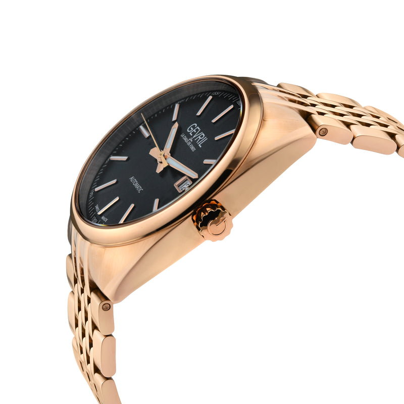 Five Points Gevril Five Points Dress Watch Sellita SW200  Rose | Rose Gold Dial