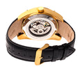 Daniels Genuine Leather Gold/Black | Black Dial