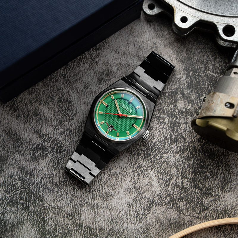 Lydden Hill Green / Grey | Green Dial