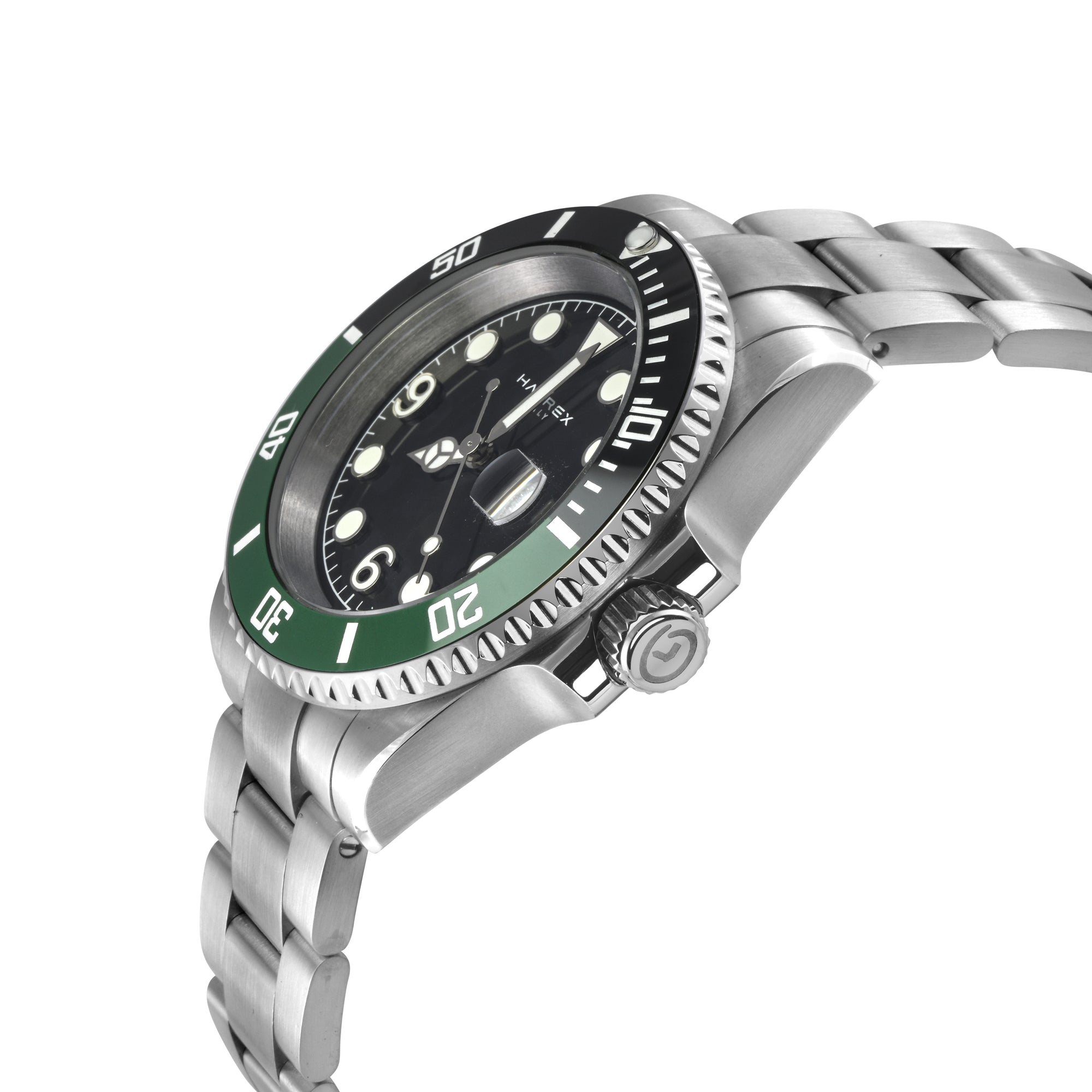 Barracuda 316L Case, Black Sunray Dial, Ceramic Bezel, 316L Stainless Steel Bracelet