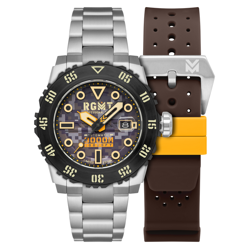 Ohio Automatic Limited Edition Brown / Stainless Steel | Brown Dial