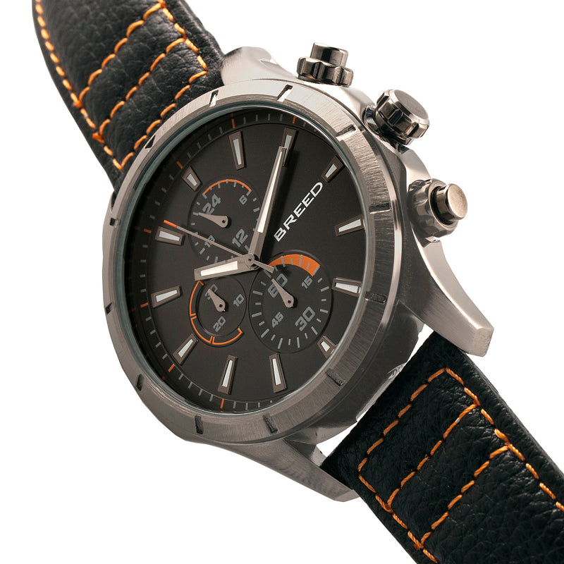 Lacroix Gunmetal/Orange | Charcoal Dial
