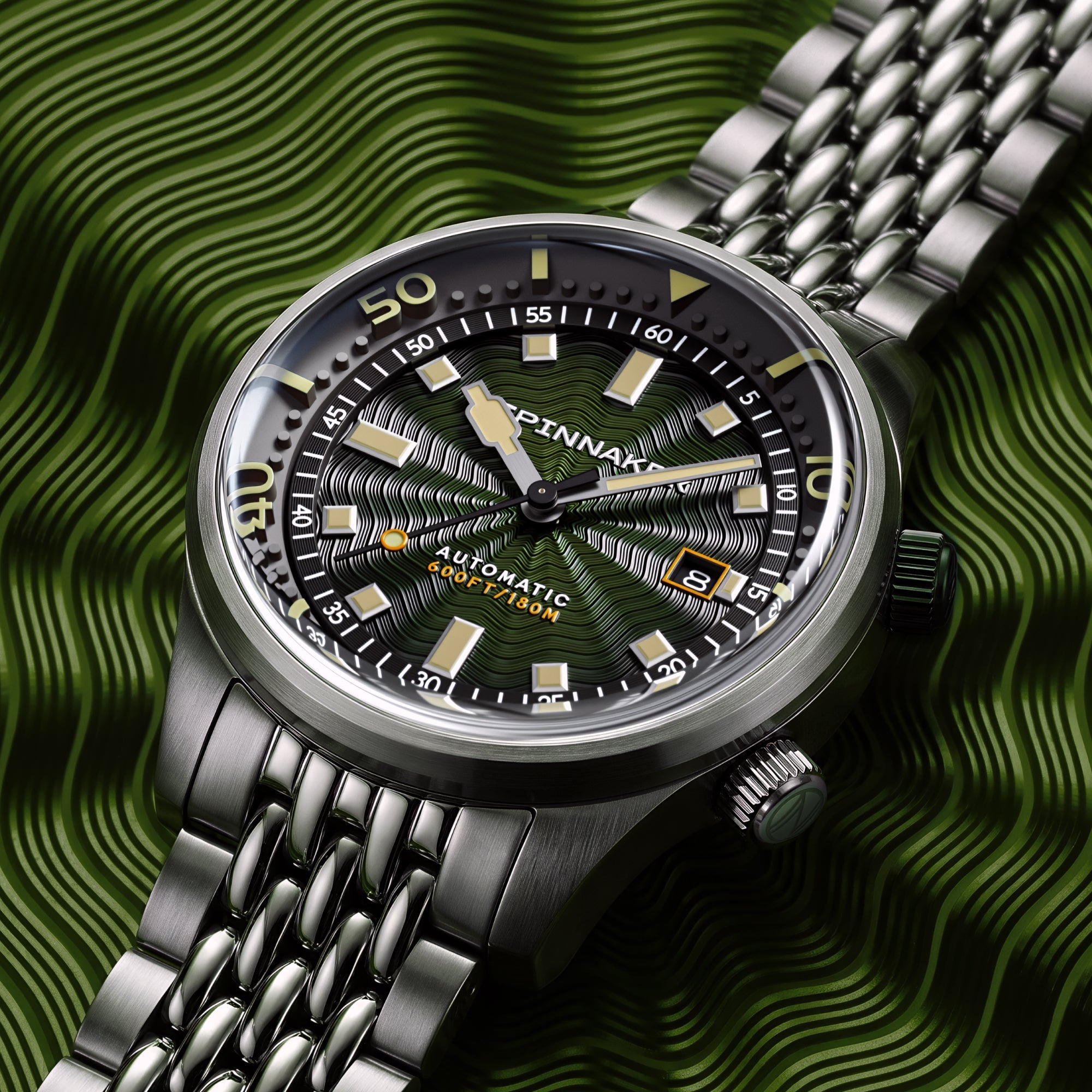 Bradner Automatic Green / Stainless Steel Green Dial – Watch Gang
