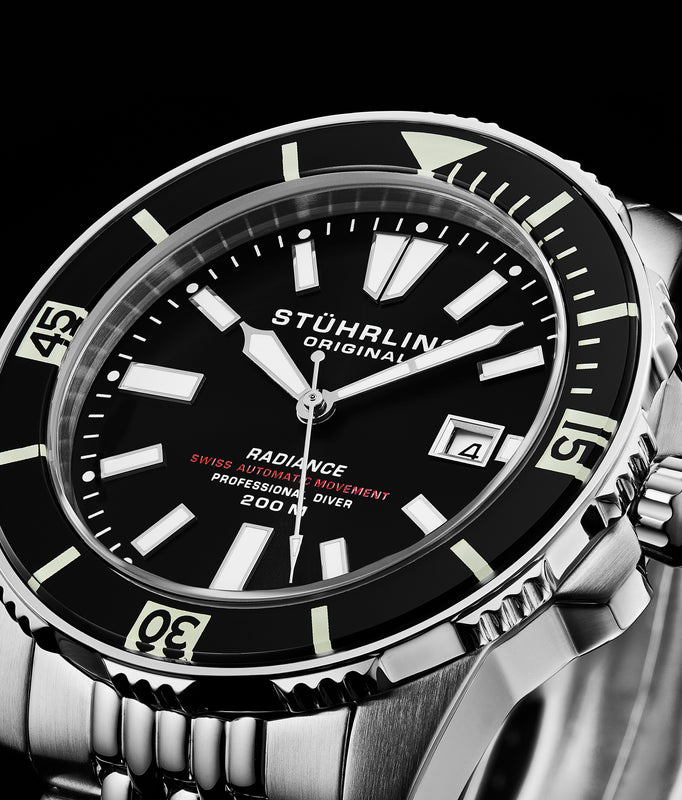 Depthmaster-1006.01 Silver/Stainless Steel | Black Dial