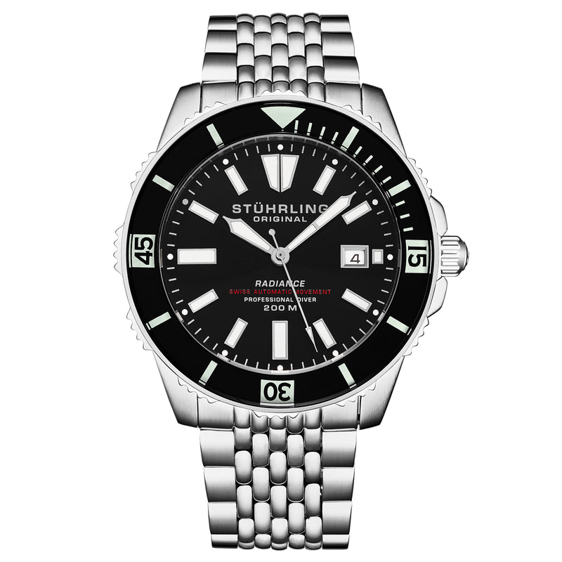 Depthmaster-1006.01 Silver/Stainless Steel | Black Dial