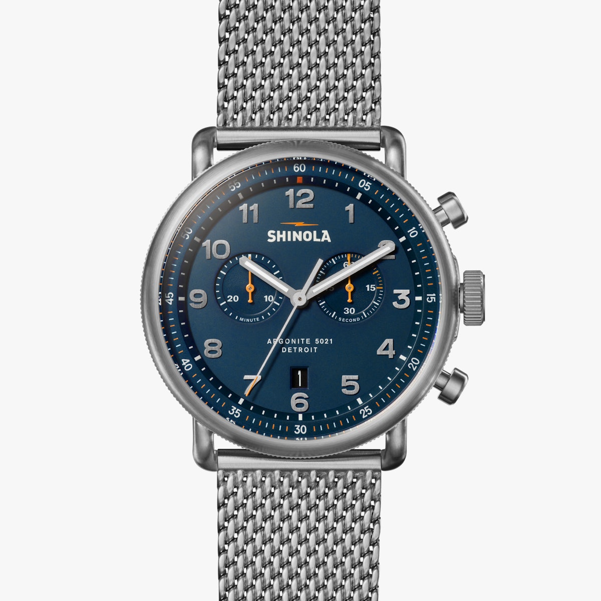 Canfield Chrono C56 43mm | Black to Blue Gradient Dial