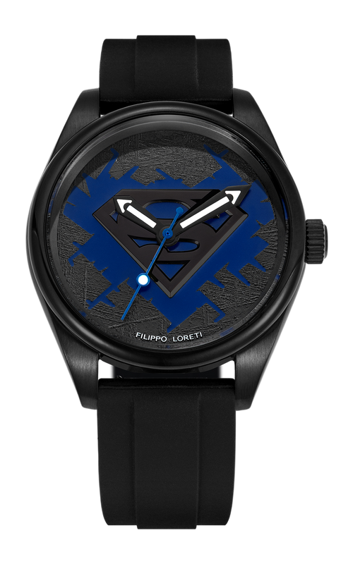 Superman Justice Automatic 42mm Black - {Extended Ship Time} |  Dial