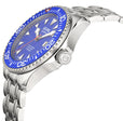 Hudson Yard Sellita SW200, 1000 Ft WR helium valve, ceramic bezel Swiss Made watch | Blue Dial