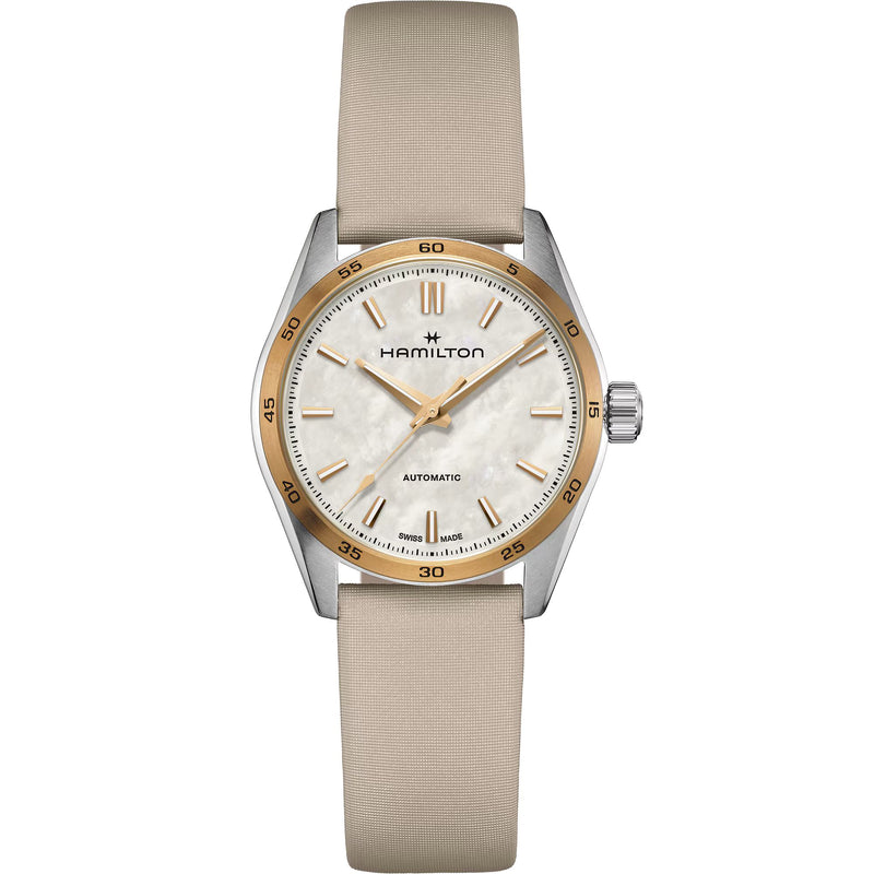 Jazzmaster Beige | Mother of Pearl Dial