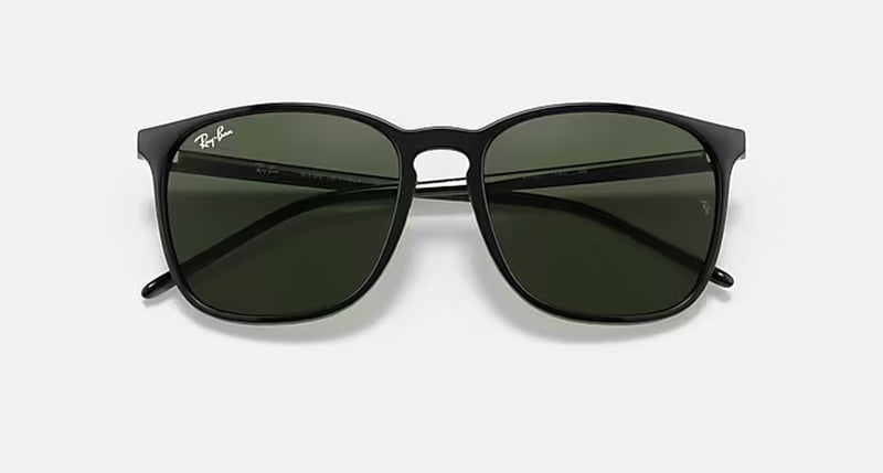 RB4387 UNISEX / BLACK-DARK GREEN