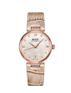 BARONCELLI II DONNA Beige/SS | Mother of Pearl Dial