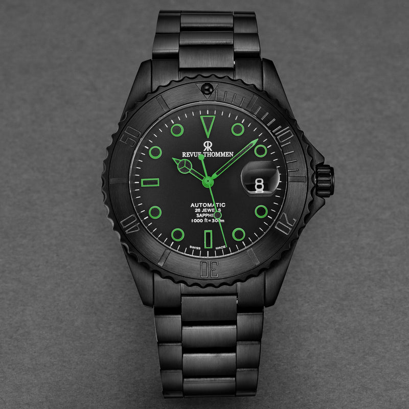 Diver 17571.2674 / Black | Black Dial