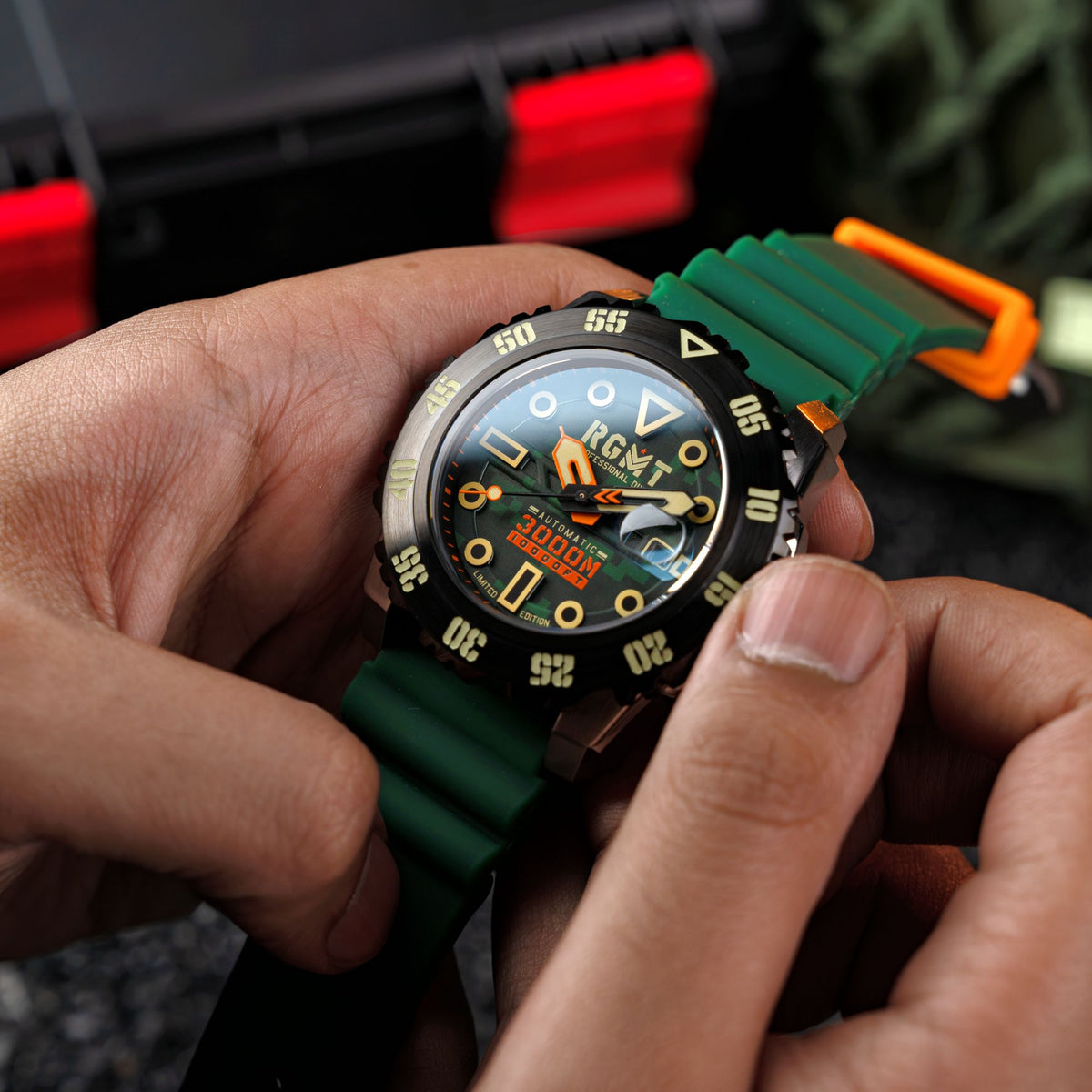 Ohio Automatic Limited Edition Green / Stainless Steel | Green Dial