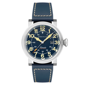 Le Pilote Automatic Blue / Blue Leather | Blue Dial